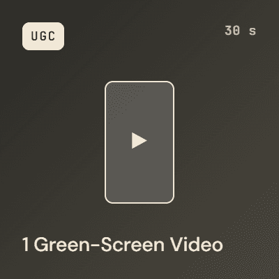 1 UGC Green-Screen-Video