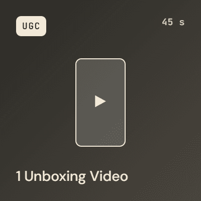 1 UGC Unboxing-Video