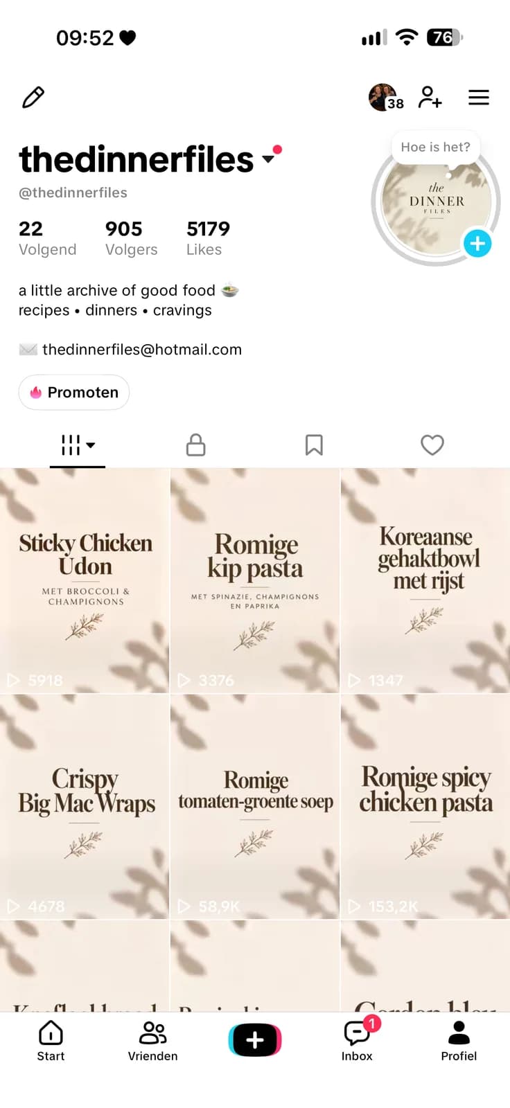 The dinner files — photo 1
