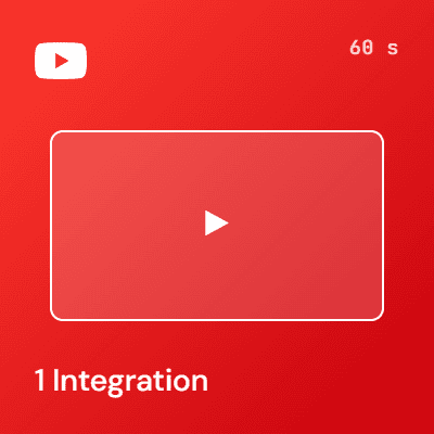 1 YouTube-Produktintegration